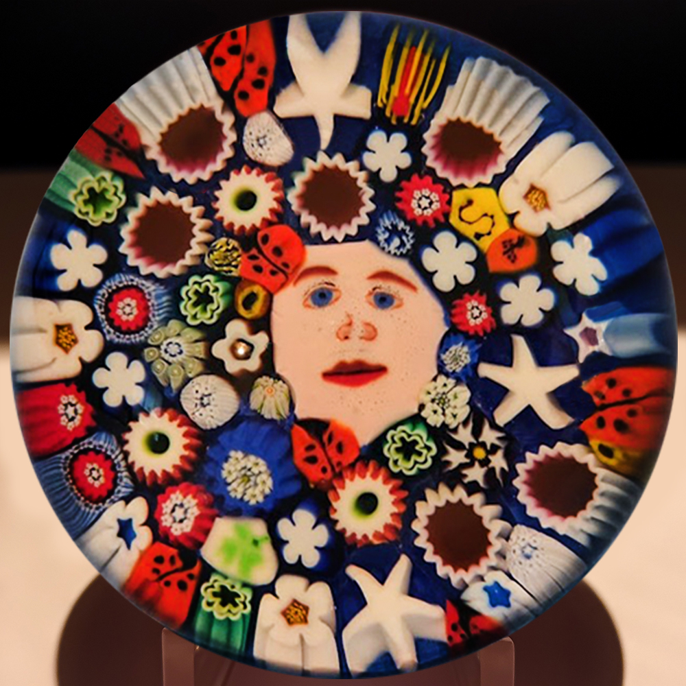 Chris Sherwin Millefiori Closepack With Murrini Face
