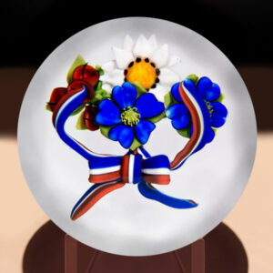 Ken Rosenfeld Limited Edition USA 9/11 Tribute Paperweight