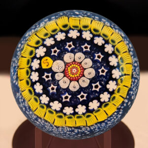 Chris Sherwin Close Concentric Millefiori Paperweight