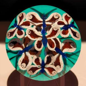 William Manson Compound Butterflies Paperweight
